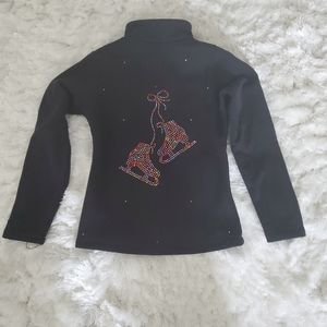 Girls  Medium Ice Fire Skating jacket